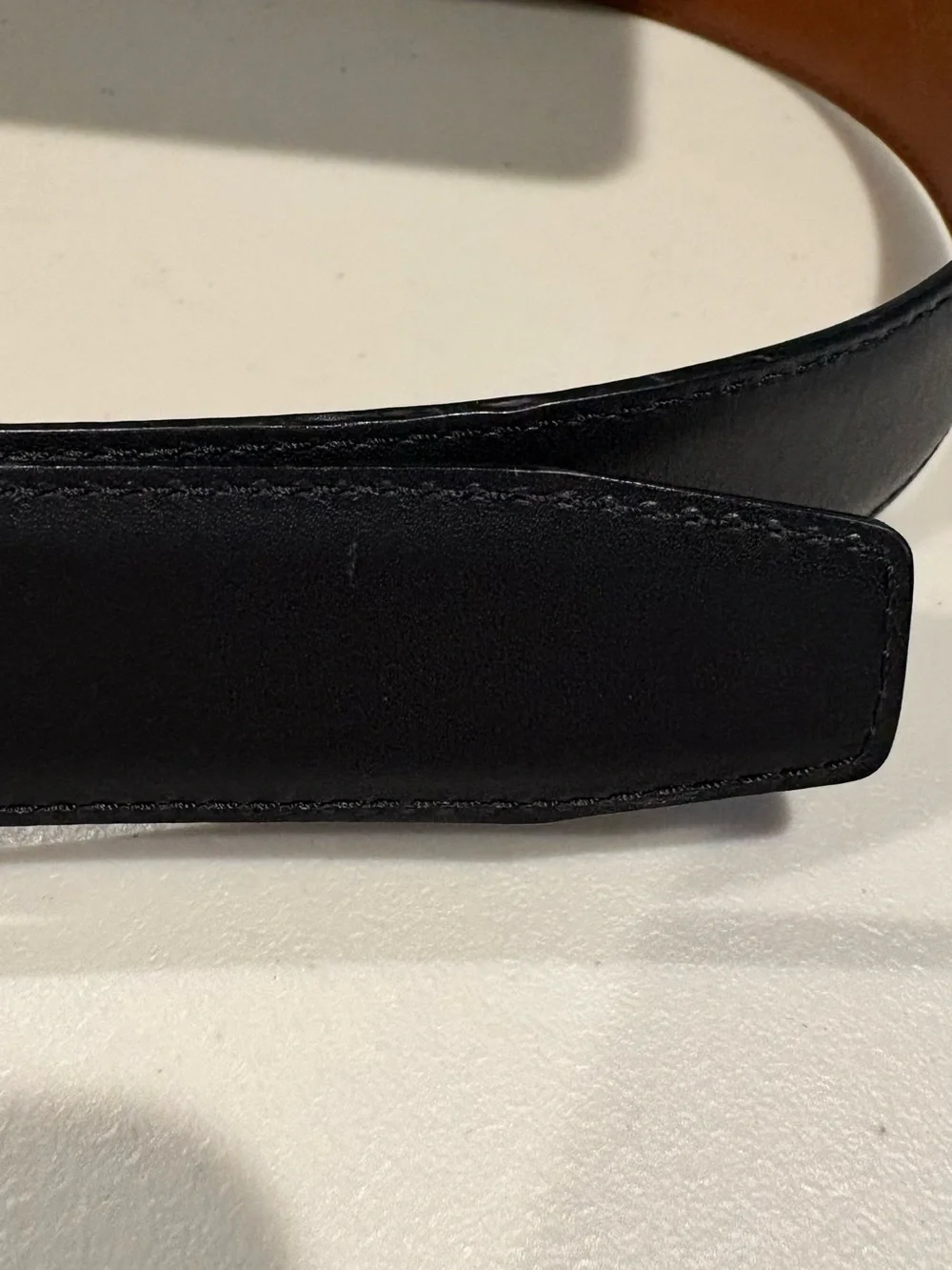 Salvatore Ferragamo - Men's Gancini Buckle Reversible leather belt. size 40